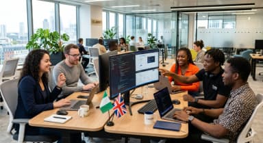 Featured image for The Real Cost of Hiring a Dev Team in the UK vs Nigeria — Side by Side