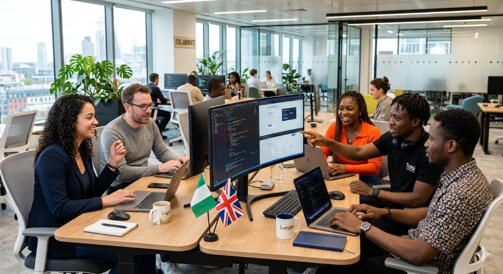The Real Cost of Hiring a Dev Team in the UK vs Nigeria — Side by Side