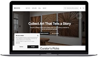 A marketplace vision, not a brochure site.