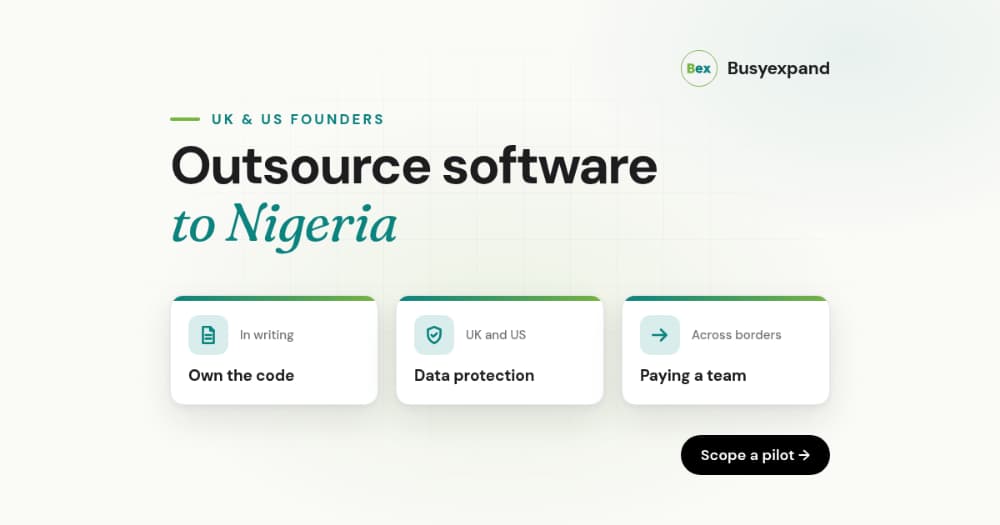 Outsource Software Development to Nigeria: UK/US Guide